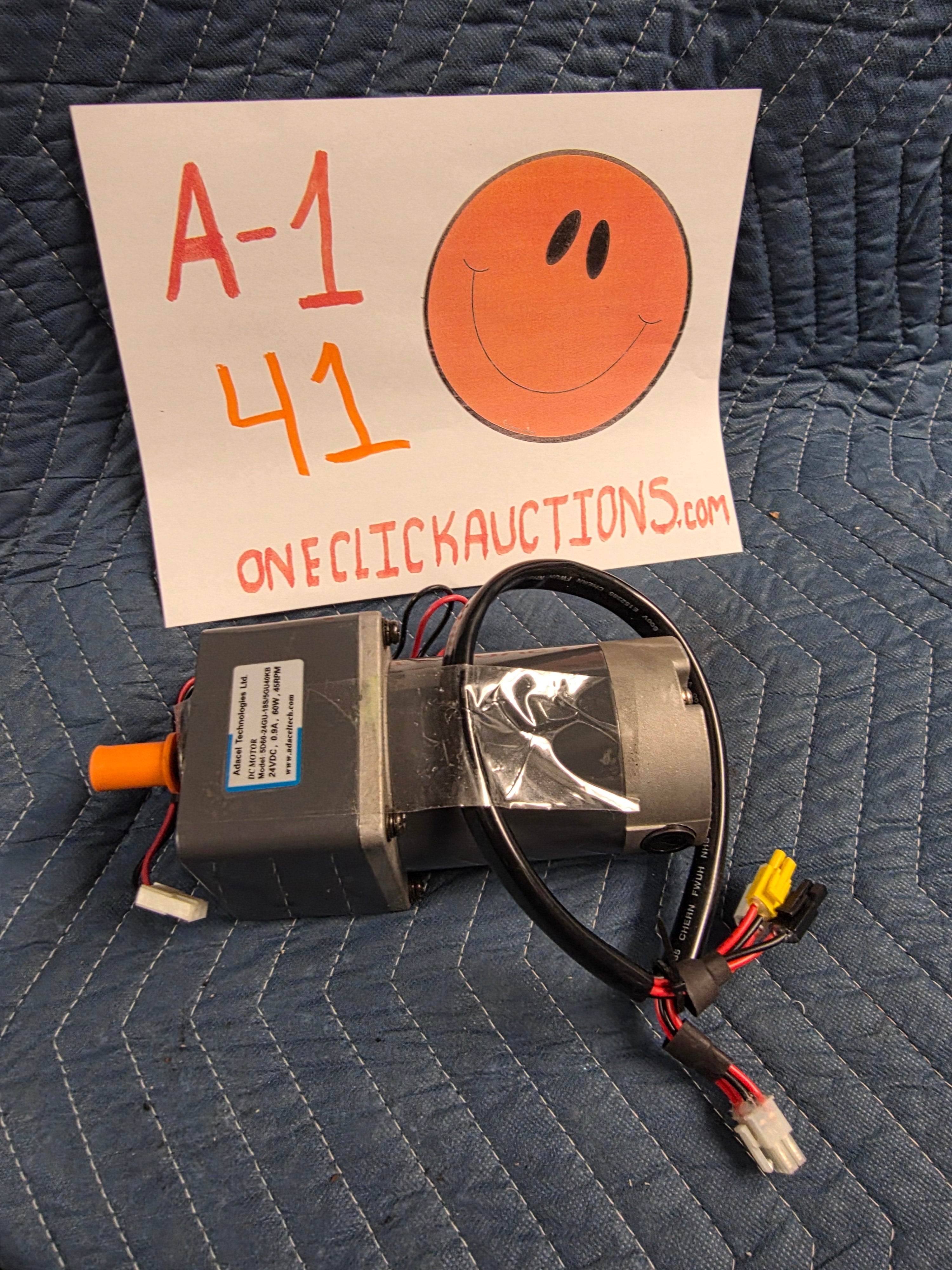 ADACOL TECHNOLOGIES LTD.    DC MOTOR   ITEM#A-1-41